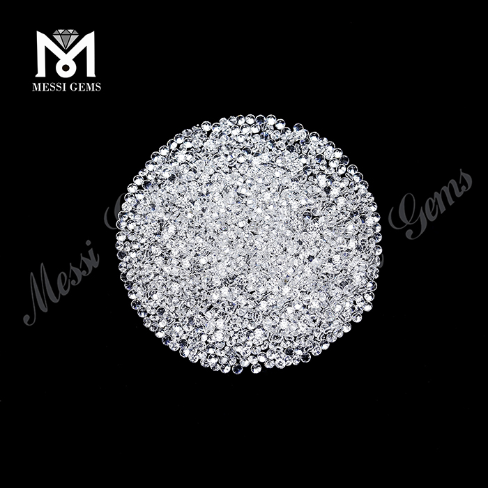 Excellent Round brilliant cut 0.01ct D CVD diamonds