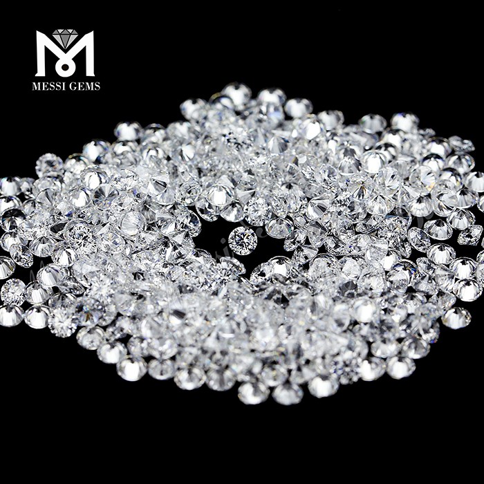 Excellent Round brilliant cut 1-3 mm D CVD diamonds