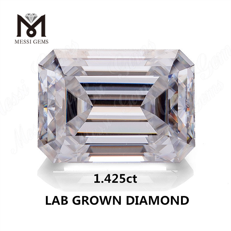 1.425ct lab made diamond white F VVS2 EX HPHT diamond